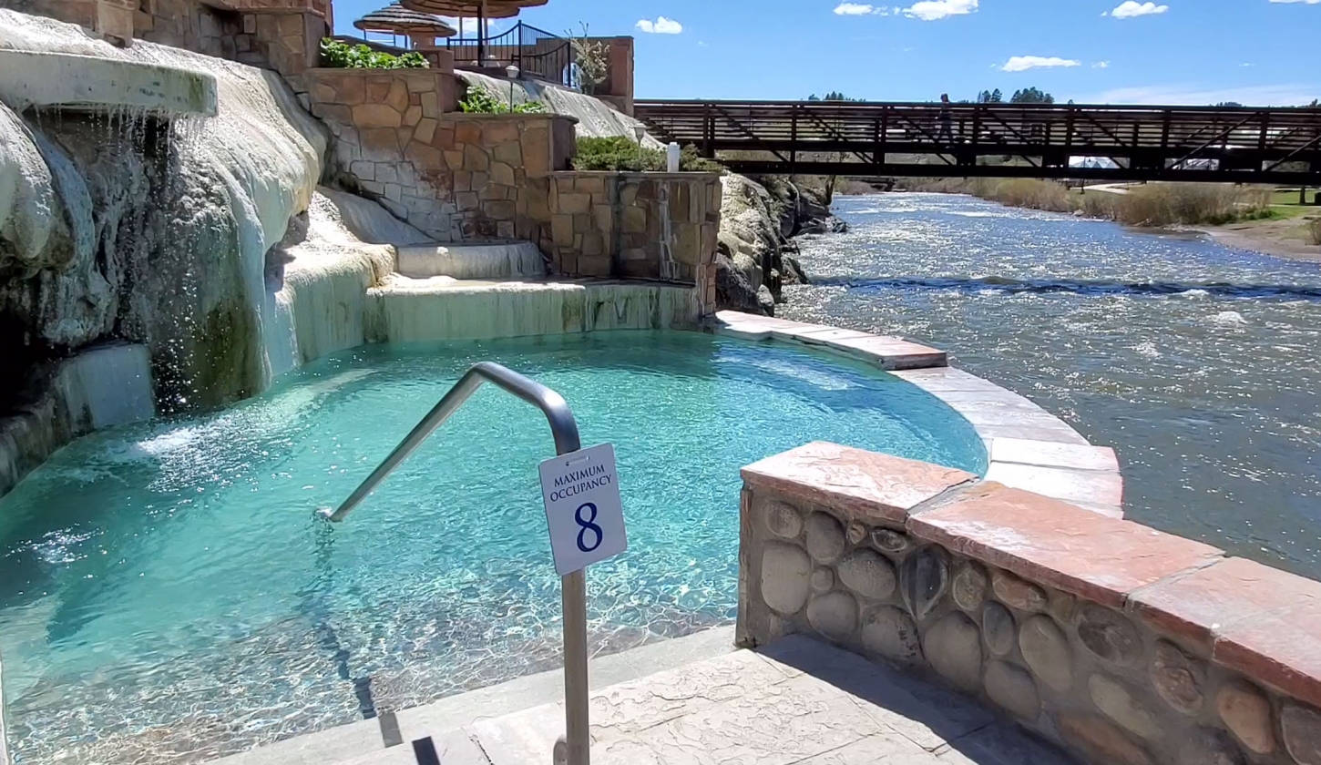 Hot Spring Pools Map The Springs Resort Pagosa Springs Co